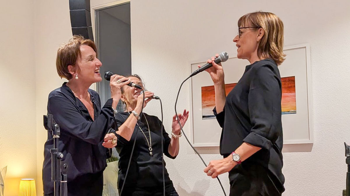 VocAnnette beim Wohnzimmerkonzert im Oktober 2026